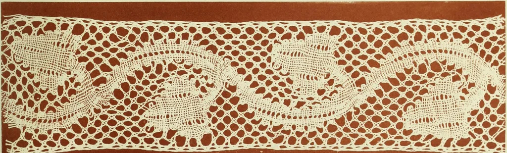 An illustration from The dictionary of needlework : an encyclopaedia of artistic, plain, and fancy needlework dealing fully with the details of all the stitches employed, the method of working, the materials used, the meaning of technical terms, and, where necessary, tracing the origin and history of the various works described, 1882, leaf 80