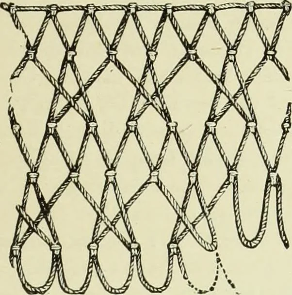 An illustration from The dictionary of needlework : an encyclopaedia of artistic, plain, and fancy needlework dealing fully with the details of all the stitches employed, the method of working, the materials used, the meaning of technical terms, and, where necessary, tracing the origin and history of the various works described, 1882, leaf 88