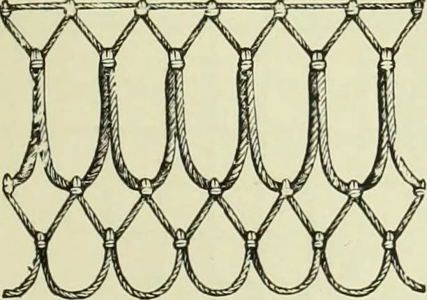 An illustration from The dictionary of needlework : an encyclopaedia of artistic, plain, and fancy needlework dealing fully with the details of all the stitches employed, the method of working, the materials used, the meaning of technical terms, and, where necessary, tracing the origin and history of the various works described, 1882, leaf 94