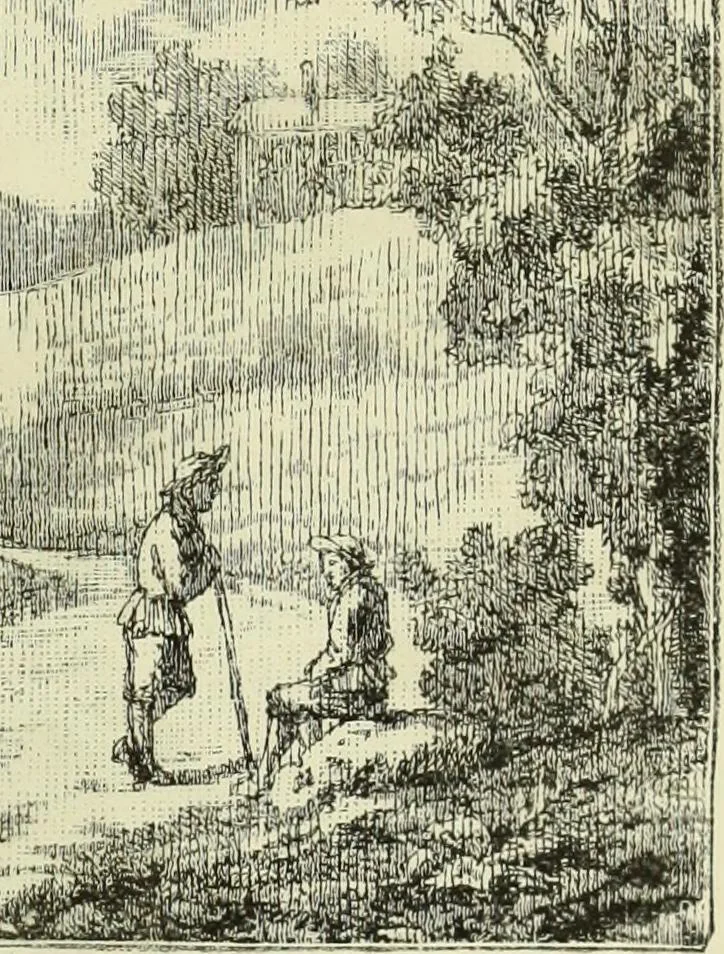 An illustration from The dictionary of needlework : an encyclopaedia of artistic, plain, and fancy needlework dealing fully with the details of all the stitches employed, the method of working, the materials used, the meaning of technical terms, and, where necessary, tracing the origin and history of the various works described, 1882, leaf 108