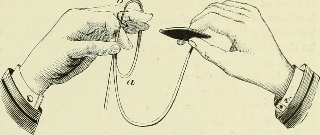 An illustration from The dictionary of needlework : an encyclopaedia of artistic, plain, and fancy needlework dealing fully with the details of all the stitches employed, the method of working, the materials used, the meaning of technical terms, and, where necessary, tracing the origin and history of the various works described, 1882, leaf 112