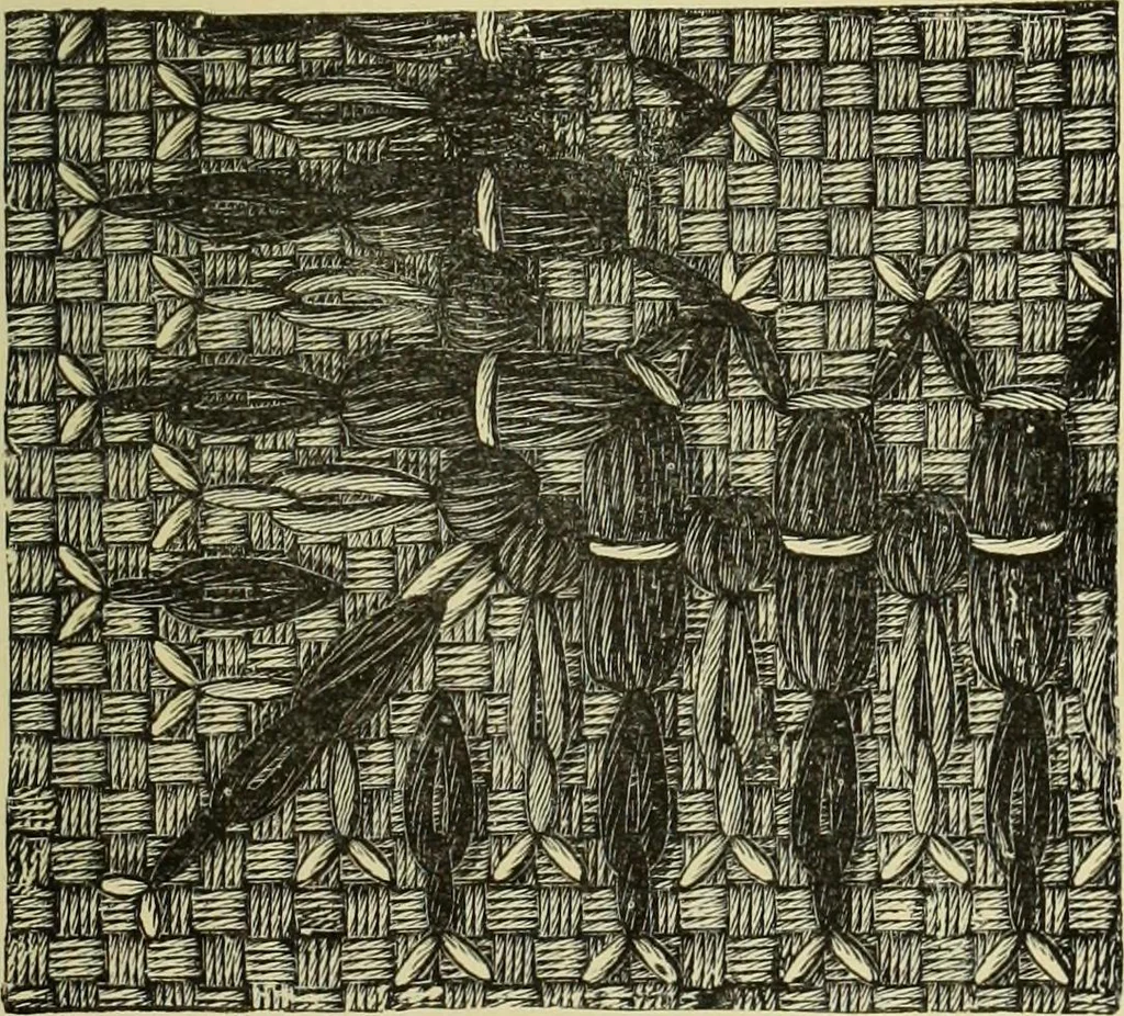 An illustration from The dictionary of needlework : an encyclopaedia of artistic, plain, and fancy needlework dealing fully with the details of all the stitches employed, the method of working, the materials used, the meaning of technical terms, and, where necessary, tracing the origin and history of the various works described, 1882, leaf 154