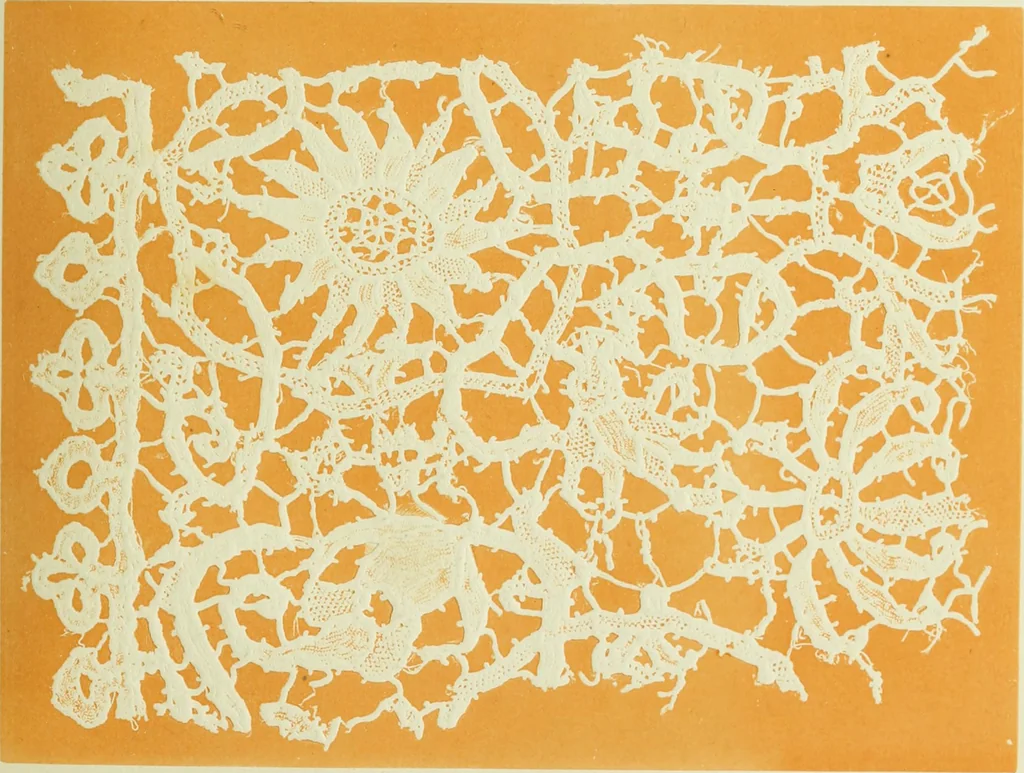 An illustration from The dictionary of needlework : an encyclopaedia of artistic, plain, and fancy needlework dealing fully with the details of all the stitches employed, the method of working, the materials used, the meaning of technical terms, and, where necessary, tracing the origin and history of the various works described, 1882, leaf 22
