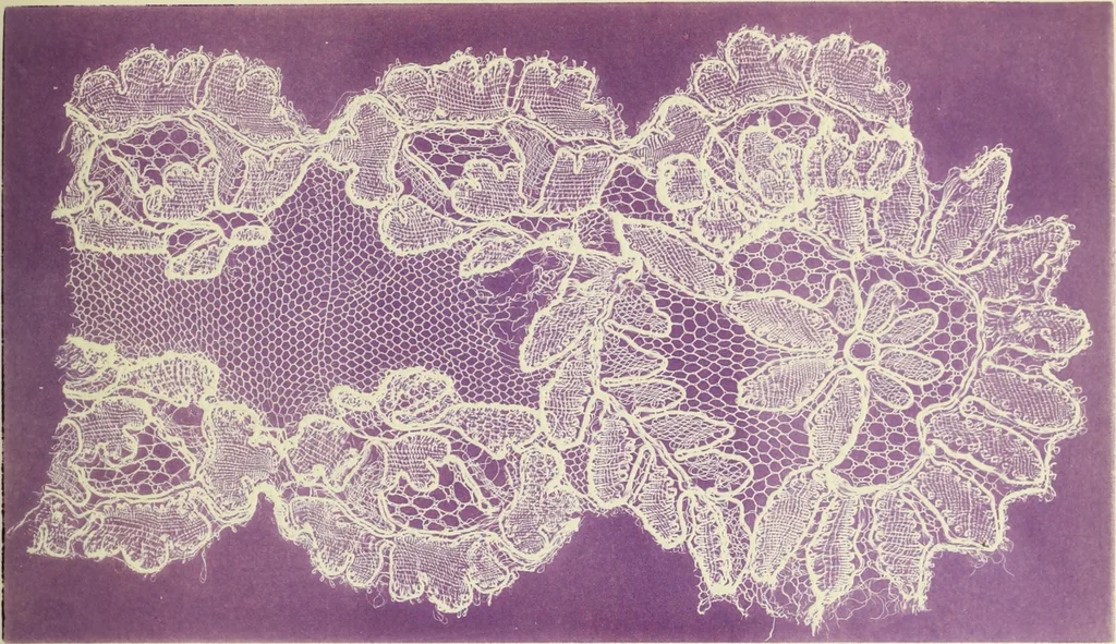 An illustration from The dictionary of needlework : an encyclopaedia of artistic, plain, and fancy needlework dealing fully with the details of all the stitches employed, the method of working, the materials used, the meaning of technical terms, and, where necessary, tracing the origin and history of the various works described, 1882, leaf 40