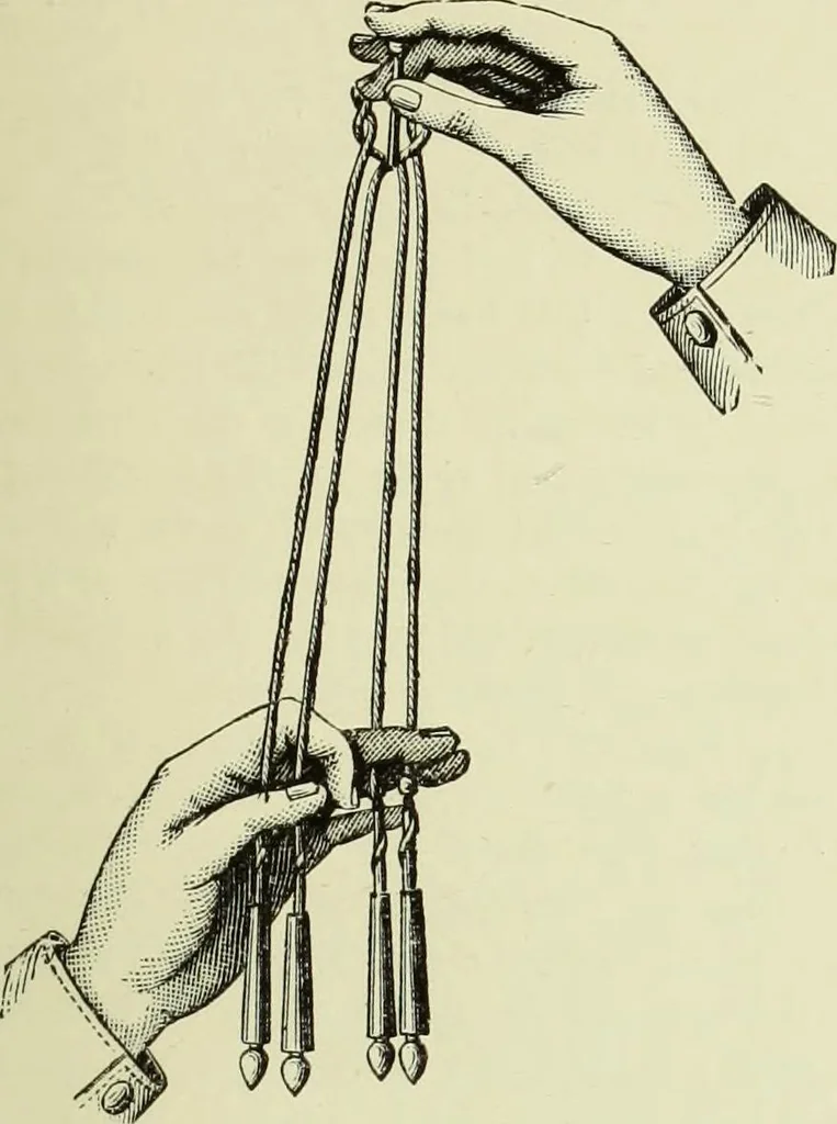An illustration from The dictionary of needlework : an encyclopaedia of artistic, plain, and fancy needlework dealing fully with the details of all the stitches employed, the method of working, the materials used, the meaning of technical terms, and, where necessary, tracing the origin and history of the various works described, 1882, leaf 70