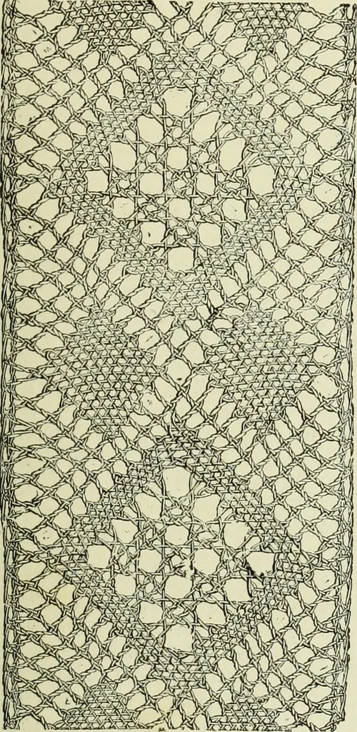 An illustration from The dictionary of needlework : an encyclopaedia of artistic, plain, and fancy needlework dealing fully with the details of all the stitches employed, the method of working, the materials used, the meaning of technical terms, and, where necessary, tracing the origin and history of the various works described, 1882, leaf 72