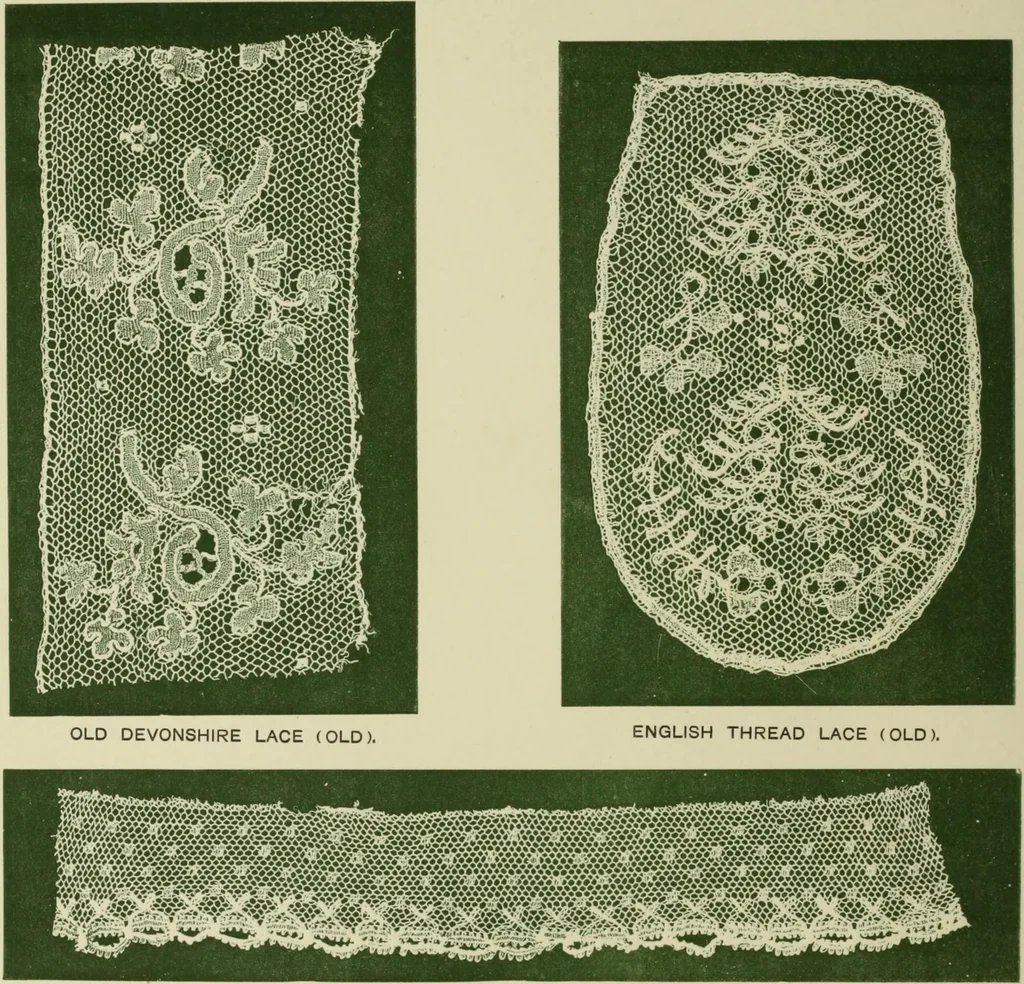 An illustration from The dictionary of needlework : an encyclopaedia of artistic, plain, and fancy needlework dealing fully with the details of all the stitches employed, the method of working, the materials used, the meaning of technical terms, and, where necessary, tracing the origin and history of the various works described, 1882, leaf 6