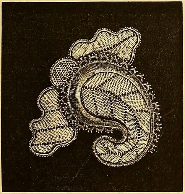 An illustration from The dictionary of needlework : an encyclopædia of artistic, plain, and fancy needlework ..., 1882, leaf 106