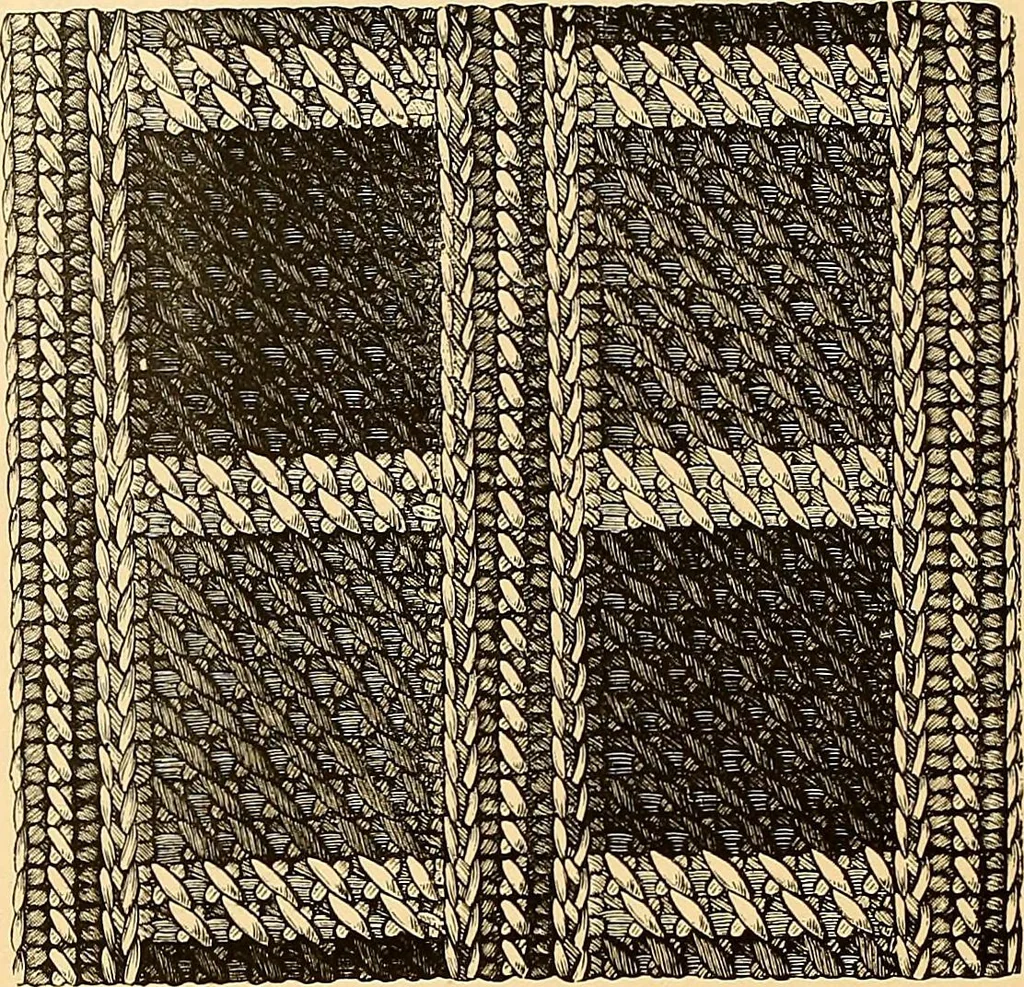 An illustration from The dictionary of needlework : an encyclopædia of artistic, plain, and fancy needlework ..., 1882, leaf 117