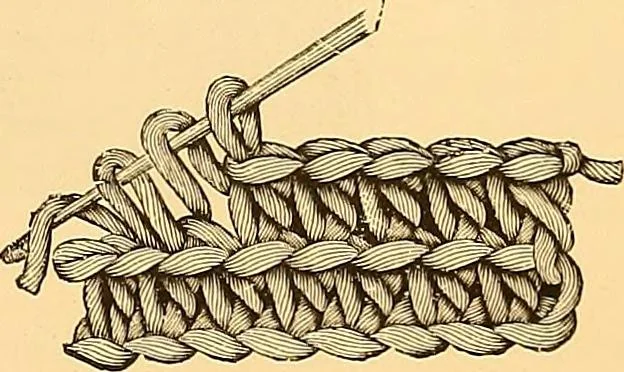 An illustration from The dictionary of needlework : an encyclopædia of artistic, plain, and fancy needlework ..., 1882, leaf 132