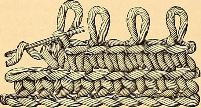 An illustration from The dictionary of needlework : an encyclopædia of artistic, plain, and fancy needlework ..., 1882, leaf 135