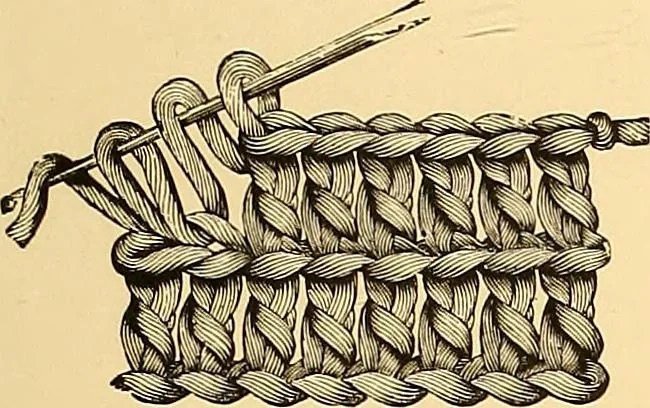 An illustration from The dictionary of needlework : an encyclopædia of artistic, plain, and fancy needlework ..., 1882, leaf 138