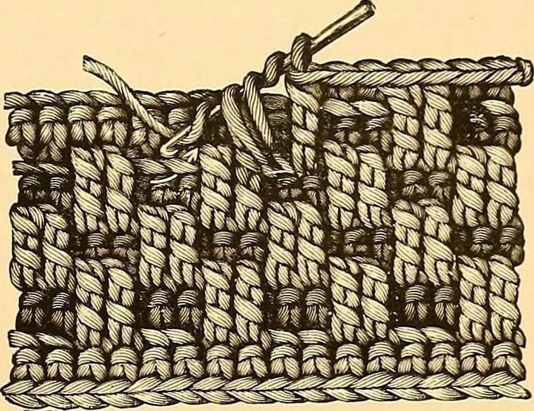 An illustration from The dictionary of needlework : an encyclopædia of artistic, plain, and fancy needlework ..., 1882, leaf 138
