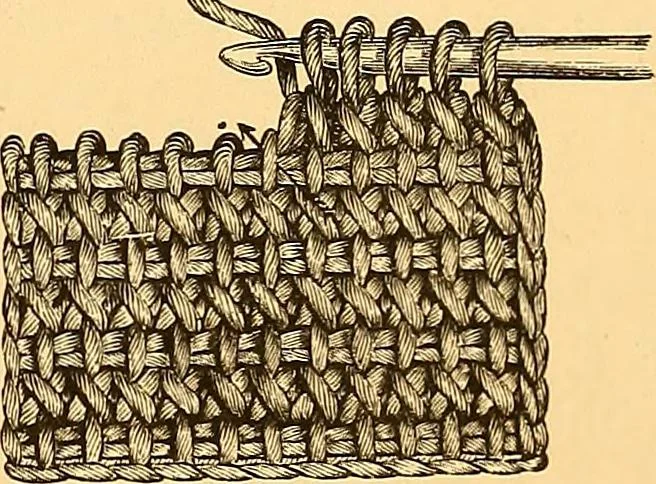 An illustration from The dictionary of needlework : an encyclopædia of artistic, plain, and fancy needlework ..., 1882, leaf 140