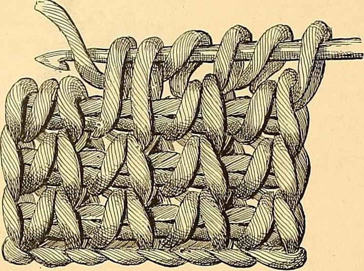 An illustration from The dictionary of needlework : an encyclopædia of artistic, plain, and fancy needlework ..., 1882, leaf 141