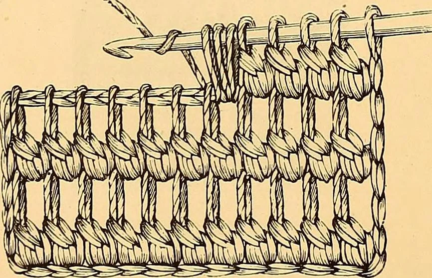 An illustration from The dictionary of needlework : an encyclopædia of artistic, plain, and fancy needlework ..., 1882, leaf 141