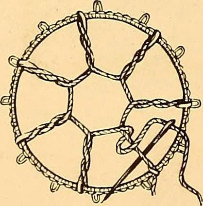 An illustration from The dictionary of needlework : an encyclopædia of artistic, plain, and fancy needlework ..., 1882, leaf 153