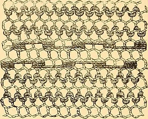 An illustration from The dictionary of needlework : an encyclopædia of artistic, plain, and fancy needlework ..., 1882, leaf 160