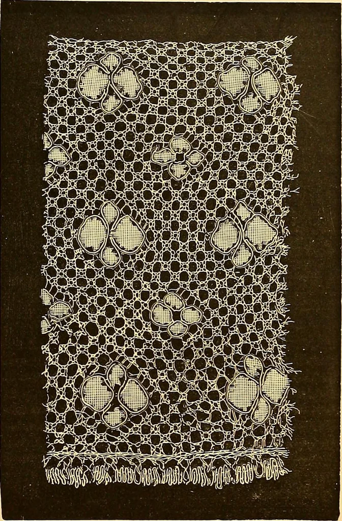 An illustration from The dictionary of needlework : an encyclopædia of artistic, plain, and fancy needlework ..., 1882, leaf 164