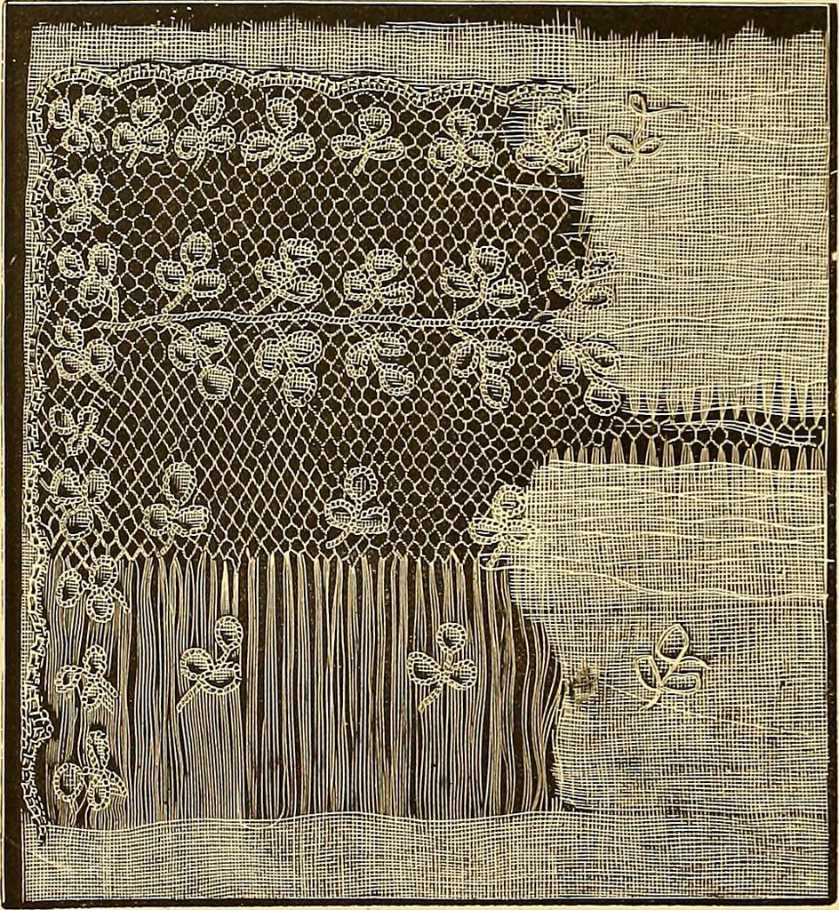 An illustration from The dictionary of needlework : an encyclopædia of artistic, plain, and fancy needlework ..., 1882, leaf 168