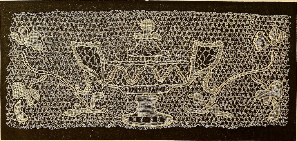 An illustration from The dictionary of needlework : an encyclopædia of artistic, plain, and fancy needlework ..., 1882, leaf 19