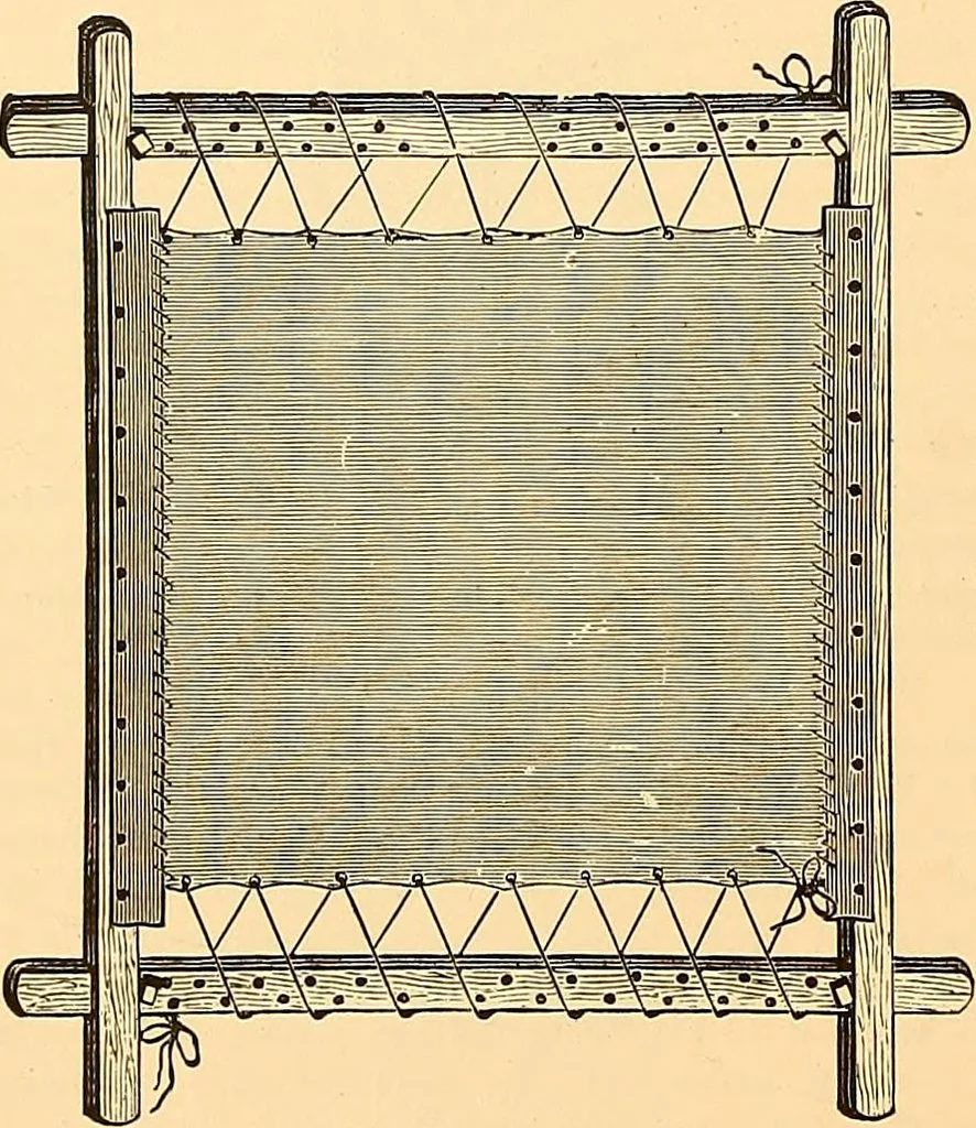 An illustration from The dictionary of needlework : an encyclopædia of artistic, plain, and fancy needlework ..., 1882, leaf 207