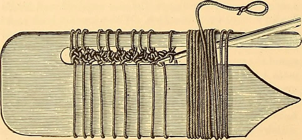An illustration from The dictionary of needlework : an encyclopædia of artistic, plain, and fancy needlework ..., 1882, leaf 229