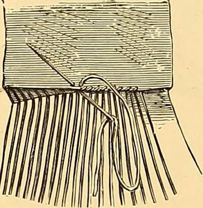 An illustration from The dictionary of needlework : an encyclopædia of artistic, plain, and fancy needlework ..., 1882, leaf 230