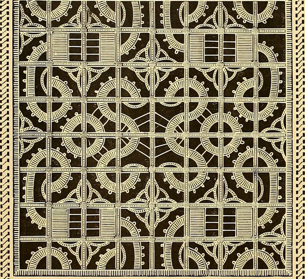 An illustration from The dictionary of needlework : an encyclopædia of artistic, plain, and fancy needlework ..., 1882, leaf 238