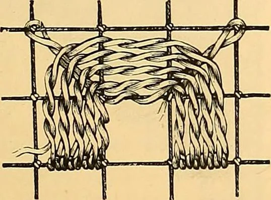 An illustration from The dictionary of needlework : an encyclopædia of artistic, plain, and fancy needlework ..., 1882, leaf 246