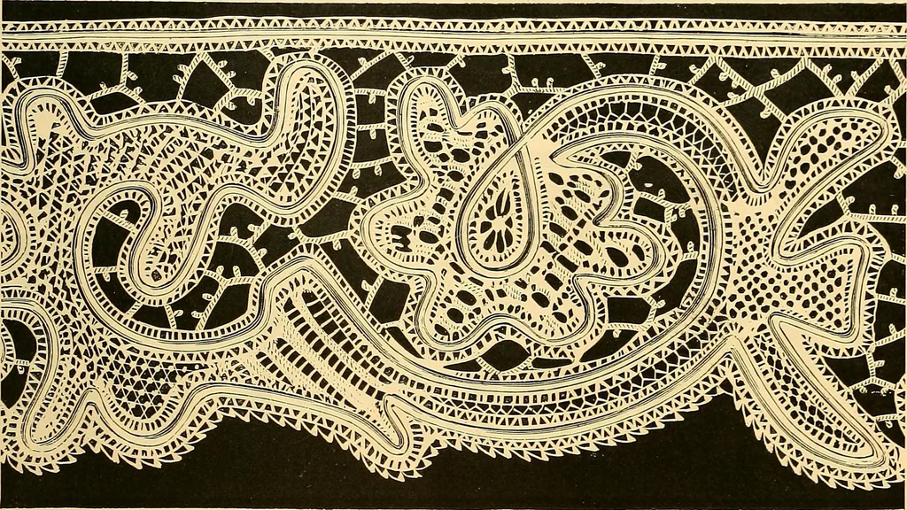 An illustration from The dictionary of needlework : an encyclopædia of artistic, plain, and fancy needlework ..., 1882, leaf 276