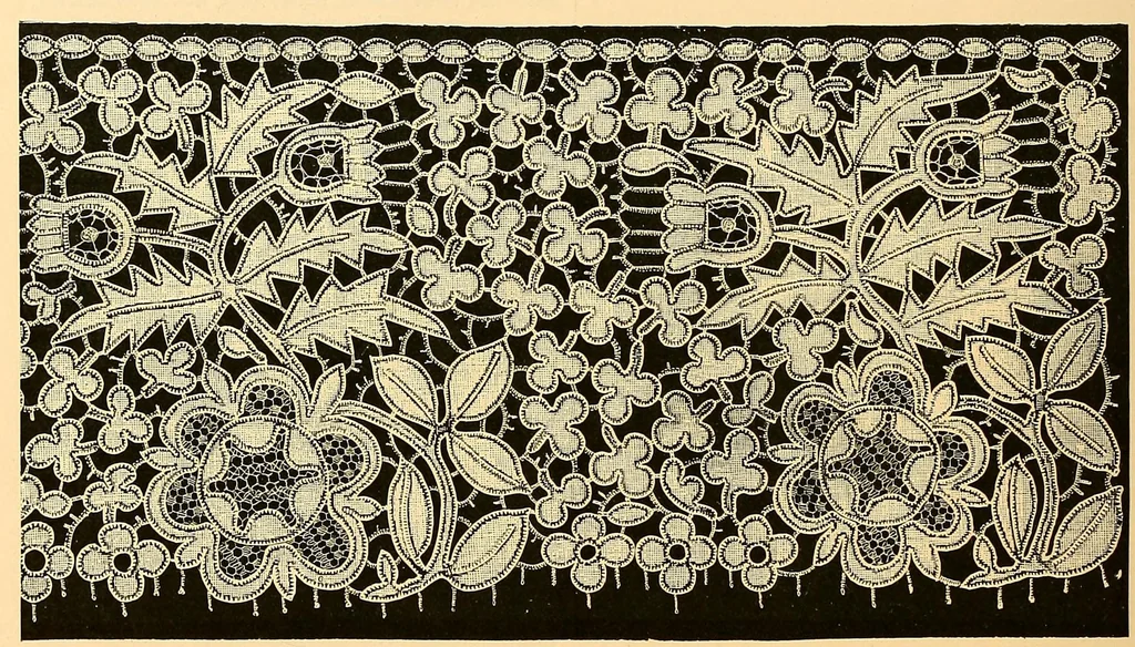An illustration from The dictionary of needlework : an encyclopædia of artistic, plain, and fancy needlework ..., 1882, leaf 283
