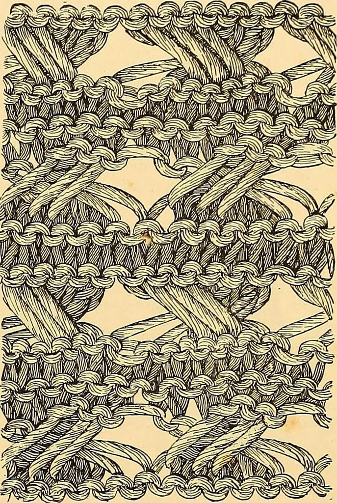 An illustration from The dictionary of needlework : an encyclopædia of artistic, plain, and fancy needlework ..., 1882, leaf 298