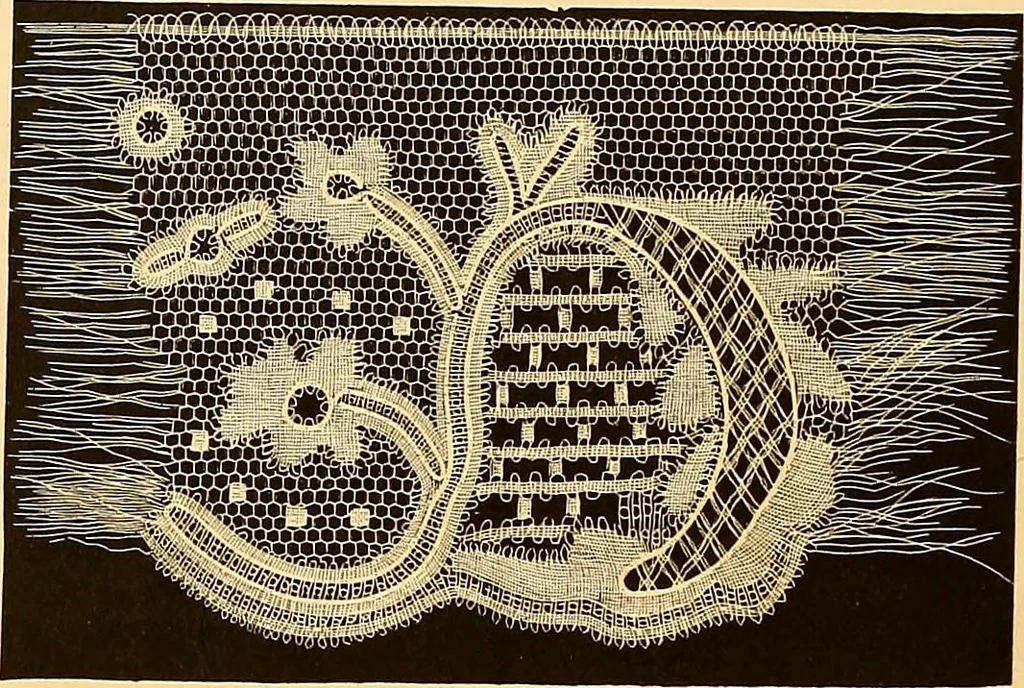 An illustration from The dictionary of needlework : an encyclopædia of artistic, plain, and fancy needlework ..., 1882, leaf 37