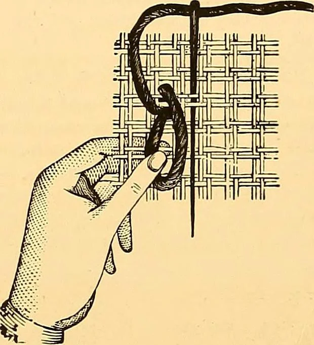 An illustration from The dictionary of needlework : an encyclopædia of artistic, plain, and fancy needlework ..., 1882, leaf 42