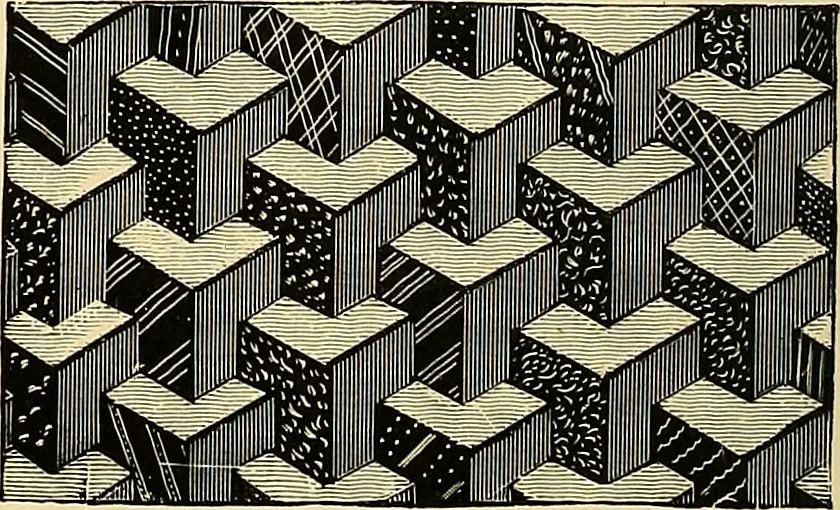 An illustration from The dictionary of needlework : an encyclopædia of artistic, plain, and fancy needlework ..., 1882, leaf 101