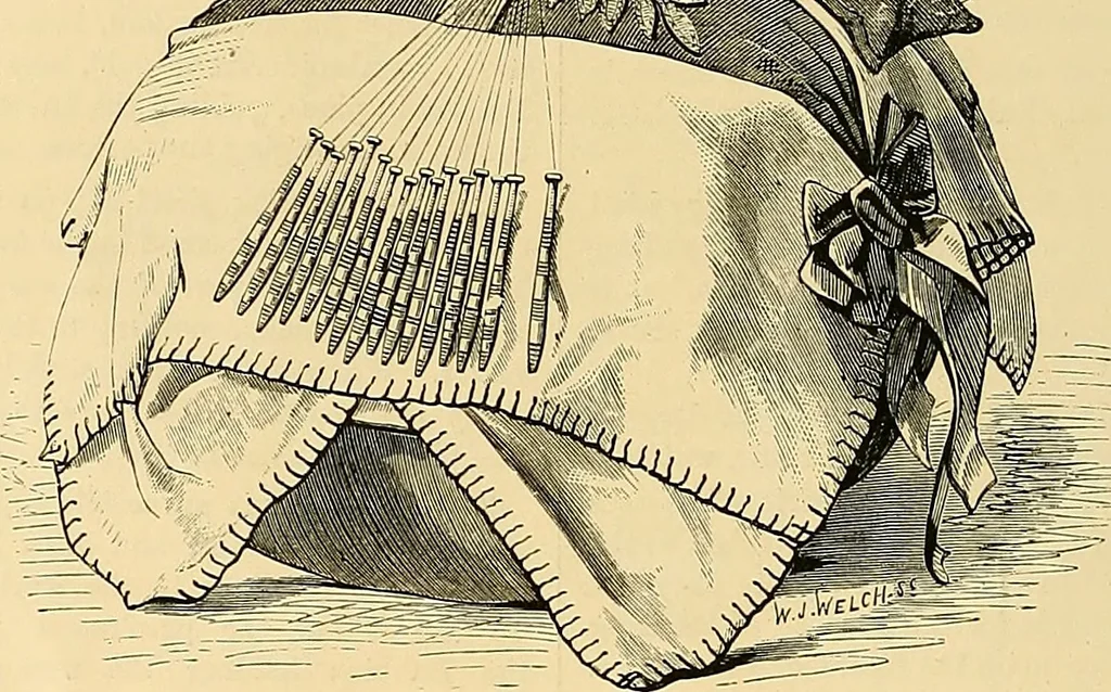 An illustration from The dictionary of needlework : an encyclopædia of artistic, plain, and fancy needlework ..., 1882, leaf 109