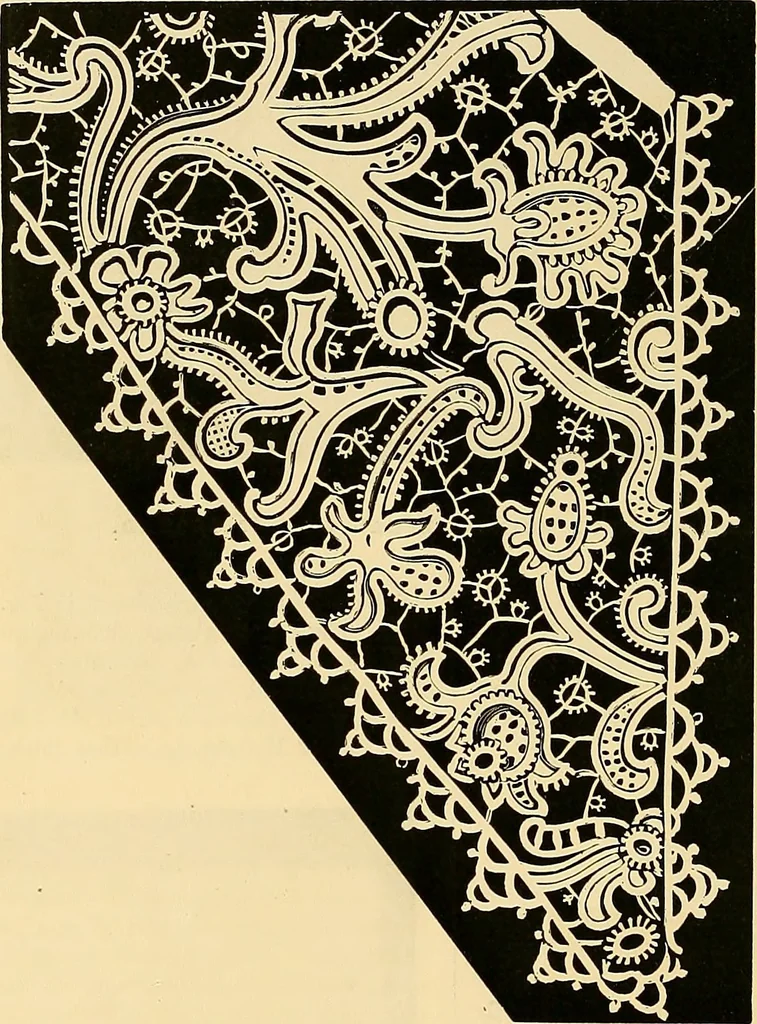 An illustration from The dictionary of needlework : an encyclopædia of artistic, plain, and fancy needlework ..., 1882, leaf 121