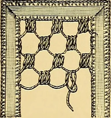 An illustration from The dictionary of needlework : an encyclopædia of artistic, plain, and fancy needlework ..., 1882, leaf 124