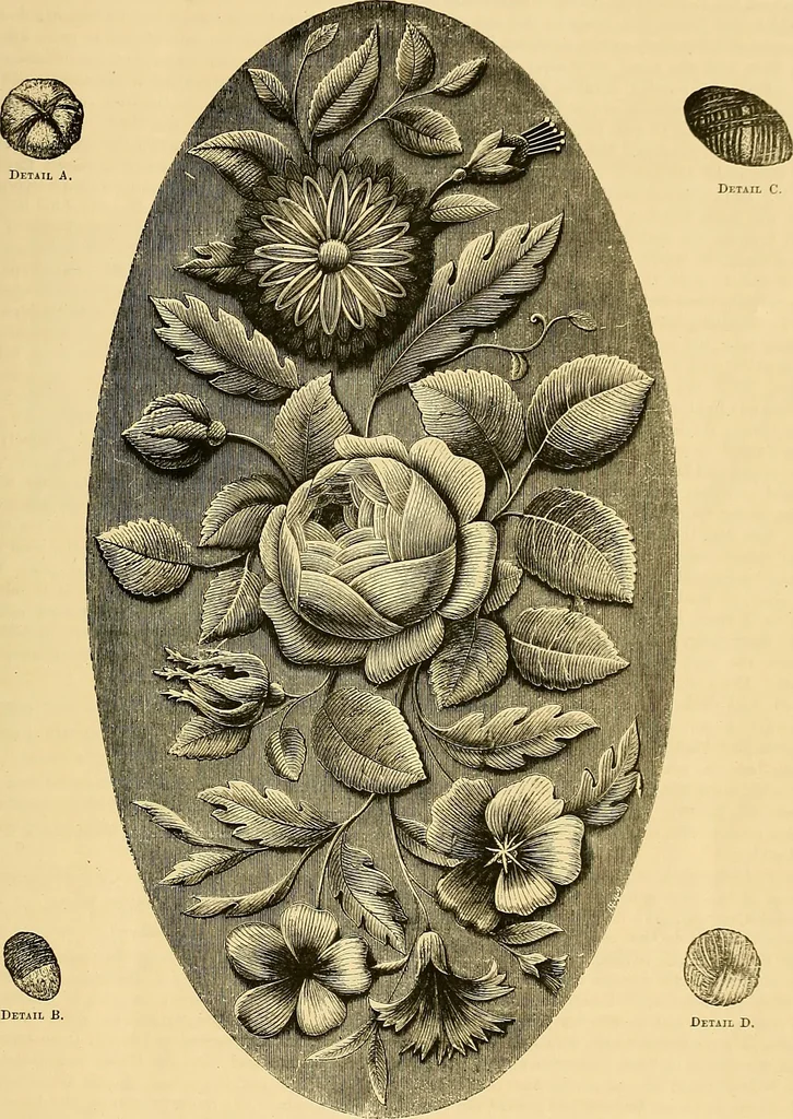 An illustration from The dictionary of needlework : an encyclopædia of artistic, plain, and fancy needlework ..., 1882, leaf 134