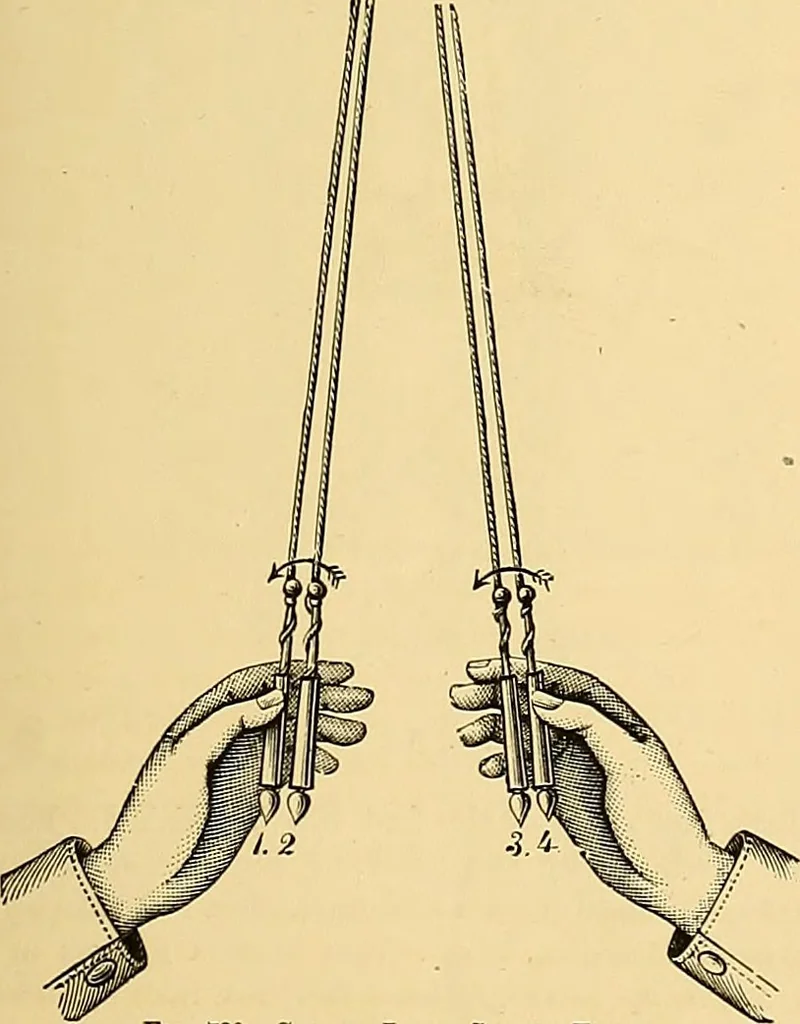 An illustration from The dictionary of needlework : an encyclopædia of artistic, plain, and fancy needlework ..., 1882, leaf 156