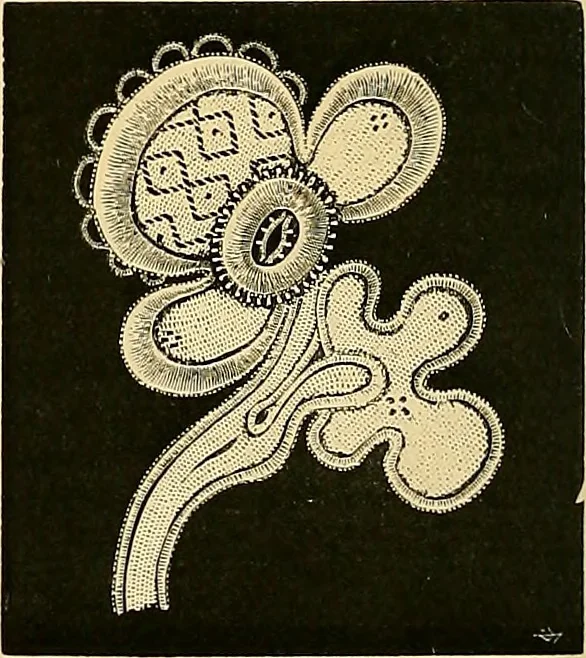 An illustration from The dictionary of needlework : an encyclopædia of artistic, plain, and fancy needlework ..., 1882, leaf 173