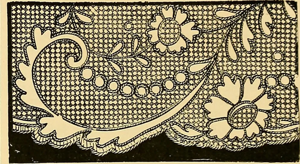An illustration from The dictionary of needlework : an encyclopædia of artistic, plain, and fancy needlework ..., 1882, leaf 174