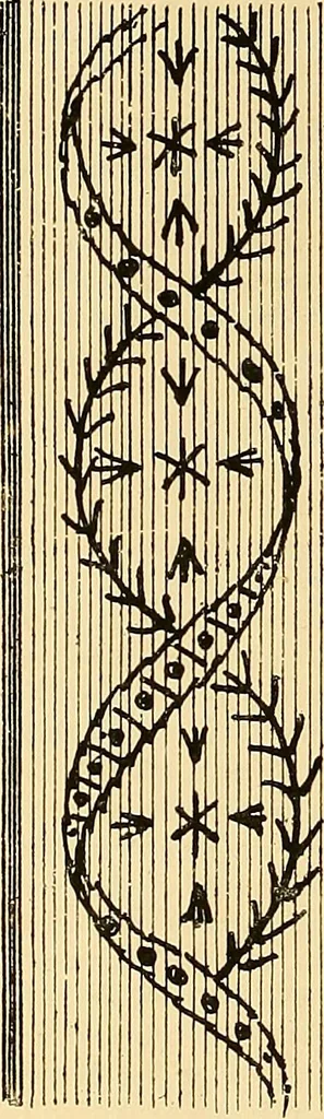 An illustration from The dictionary of needlework : an encyclopædia of artistic, plain, and fancy needlework ..., 1882, leaf 209