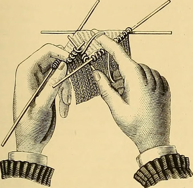 An illustration from The dictionary of needlework : an encyclopædia of artistic, plain, and fancy needlework ..., 1882, leaf 22