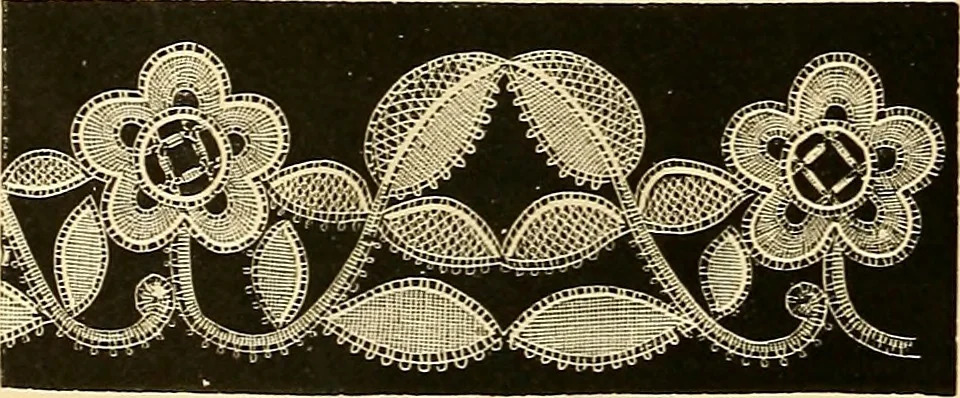 An illustration from The dictionary of needlework : an encyclopædia of artistic, plain, and fancy needlework ..., 1882, leaf 39