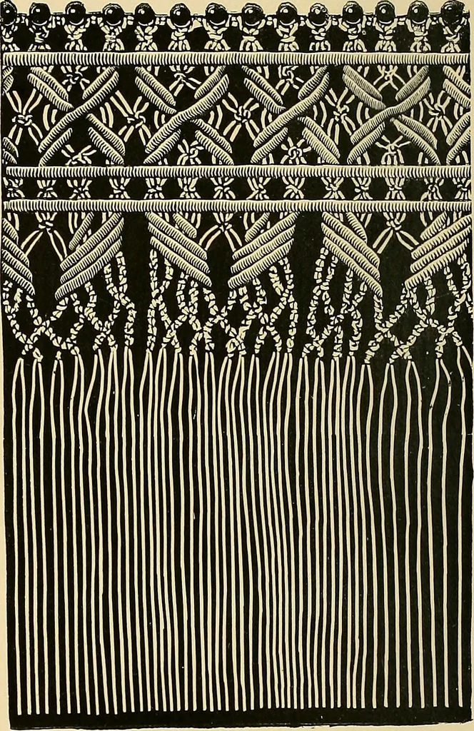 An illustration from The dictionary of needlework : an encyclopædia of artistic, plain, and fancy needlework ..., 1882, leaf 55