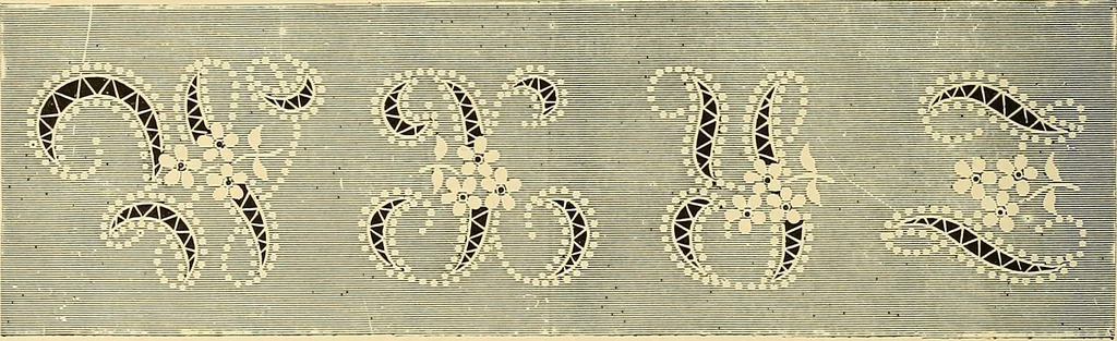 An illustration from The dictionary of needlework : an encyclopædia of artistic, plain, and fancy needlework ..., 1882, leaf 59