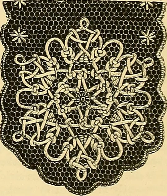 An illustration from The dictionary of needlework : an encyclopædia of artistic, plain, and fancy needlework ..., 1882, leaf 72