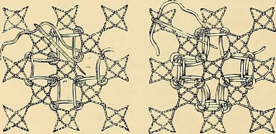 An illustration from The dictionary of needlework : an encyclopædia of artistic, plain, and fancy needlework ..., 1882, leaf 81